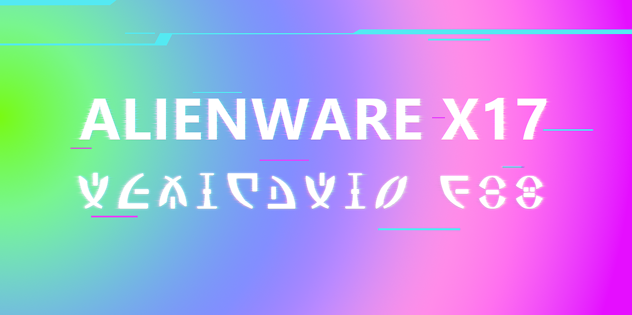 故障风字体海报