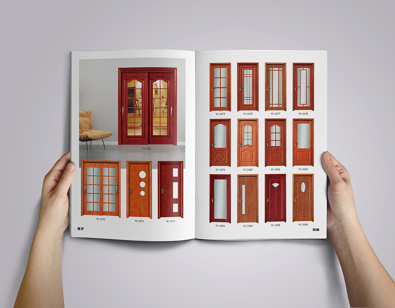 木门画册（图ZMTg4MjE4NDI0） - 书籍/画册 - 站酷设计师一支铅笔呀原创素材 - 站酷ZCOOL