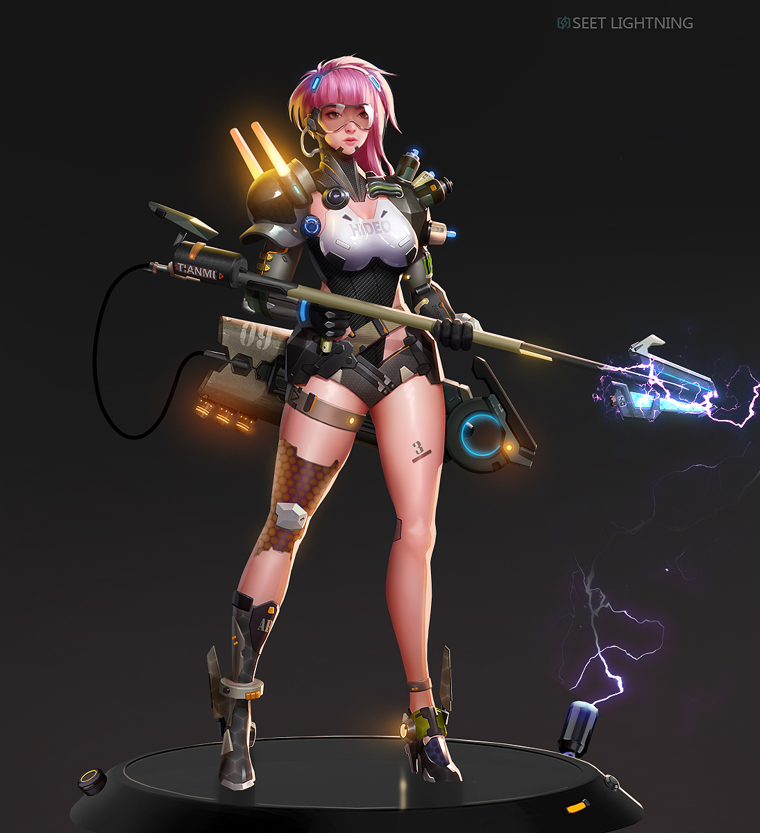 sweet lightning（图ZMjE2NDU2MzI4） - 游戏原画 - 站酷设计师老丁头s1原创素材 - 站酷ZCOOL