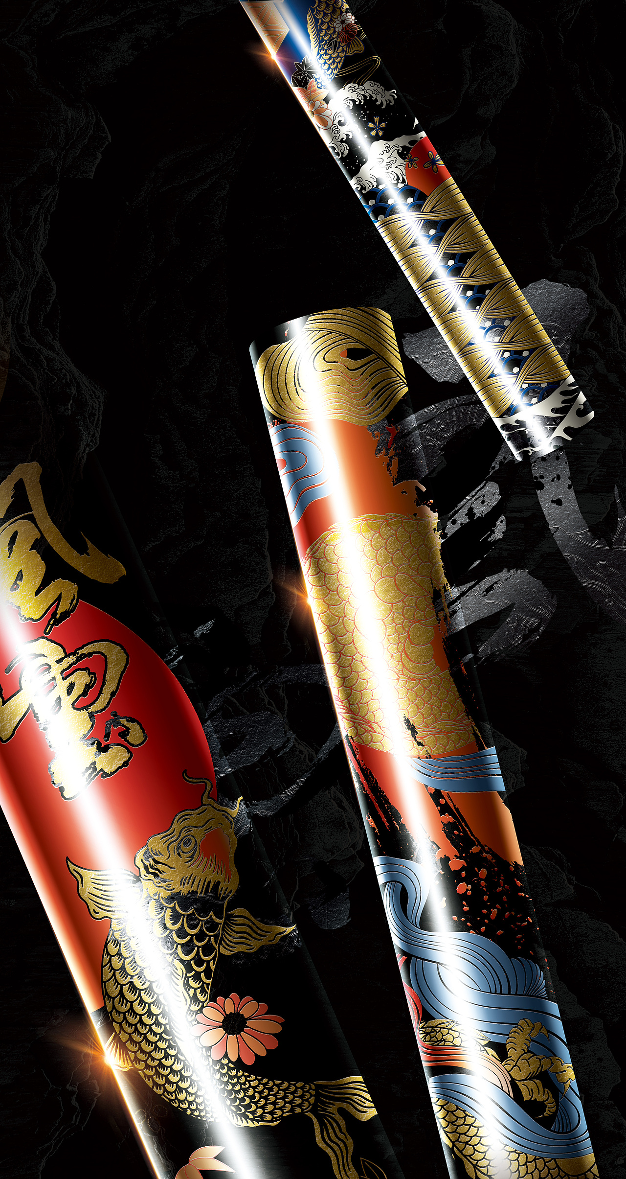 钓鱼竿涂装(图ZMjQzNzIxNDA4) - 其他工业/产品 - 站酷设计师暴走设计家族原创素材 - 站酷ZCOOL