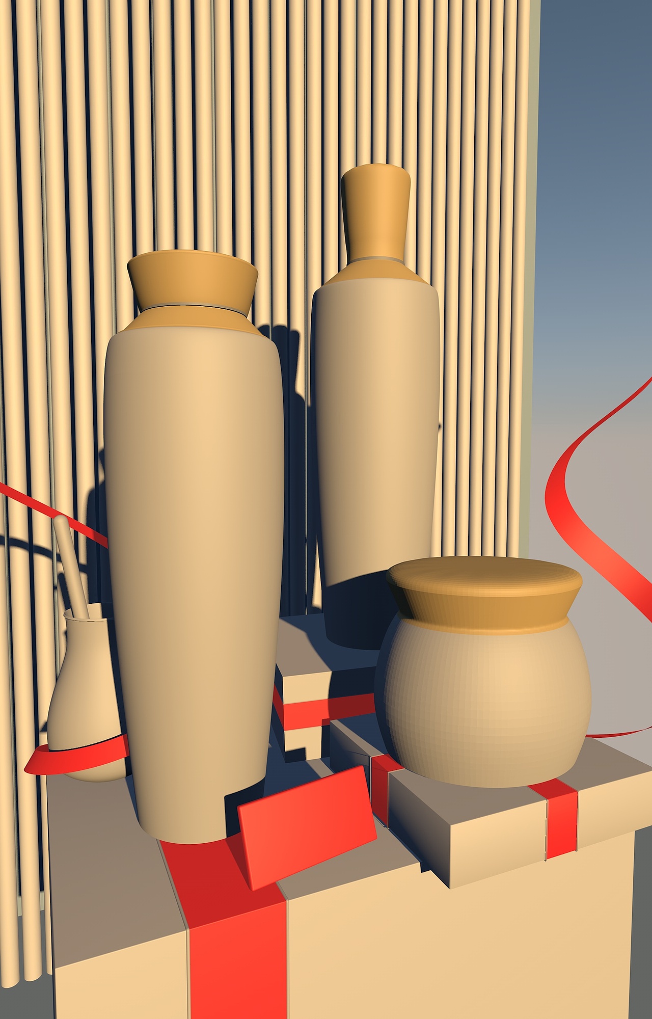 C4D护肤品场景建模（图ZMzU4MzI4OTU2） - 图案 - 站酷设计师summer夏天了原创素材 - 站酷ZCOOL