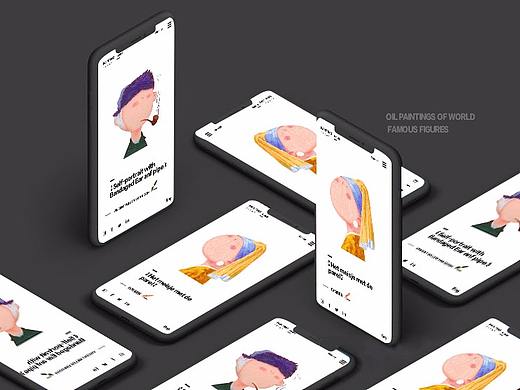 UI界面练习_09(世界名画）