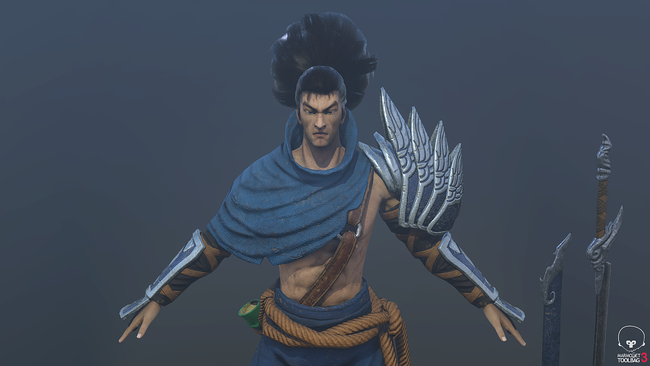 英雄联盟系列模型疾风剑豪亚索