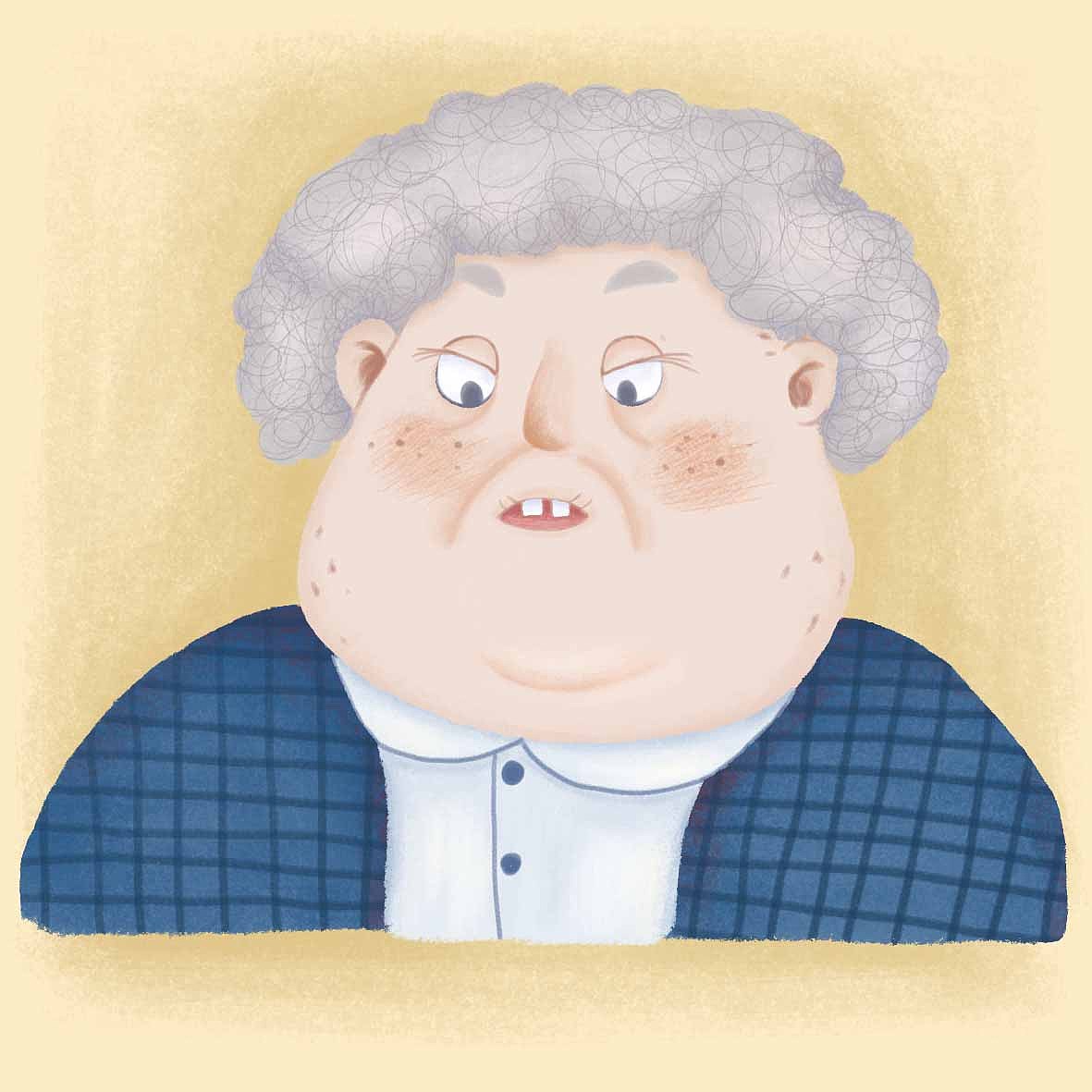 小头像 儿童插画