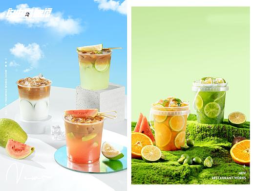产品拍摄产品摄影夏日饮品饮料果茶咖啡果咖静物摄影
