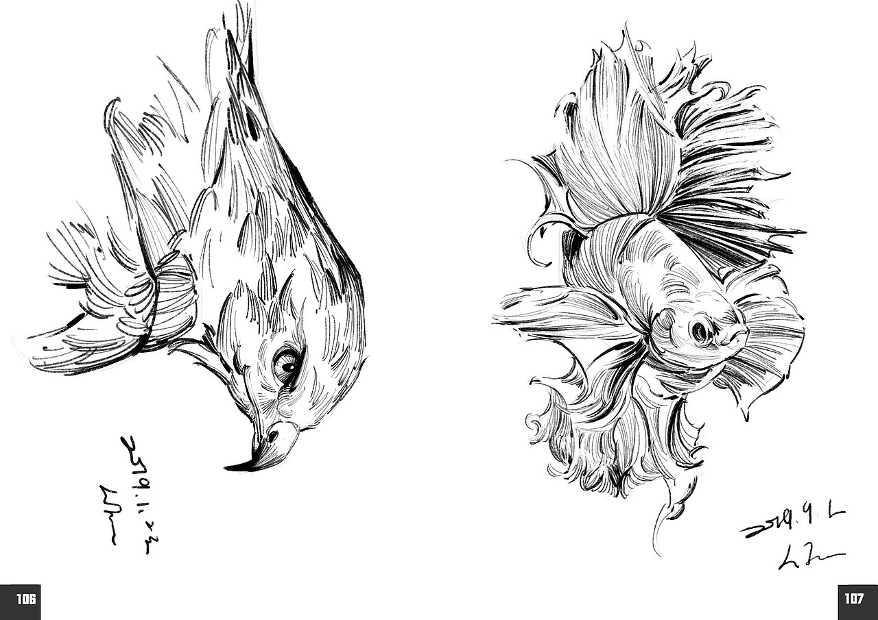 2019速写簿（图ZMTkyODg0MDk2） - 绘画 - 站酷设计师半岛酒徒原创素材 - 站酷ZCOOL