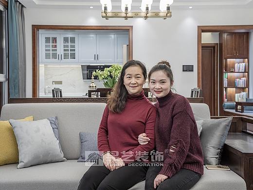贵阳装修设计，中铁阅山湖新中式风格装修实景！