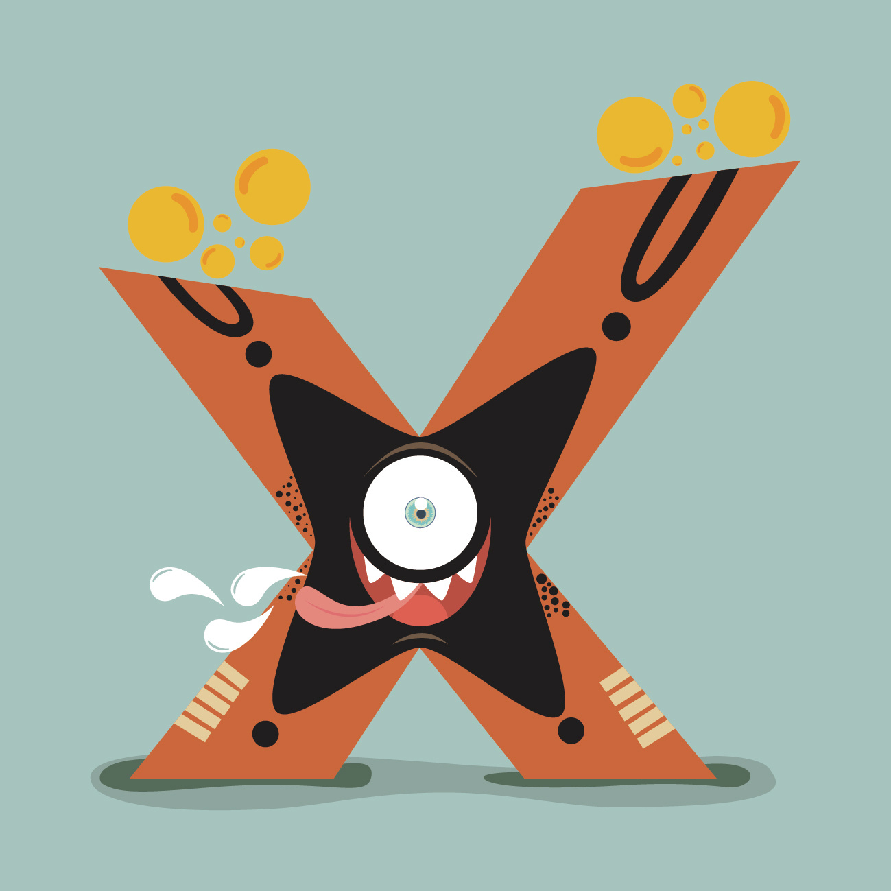 《a-z字母小怪物》