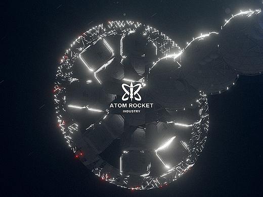 3D建模练习_货运飞船