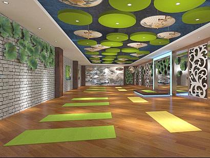 都江堰健身房设计-都江堰健身房装修公司-古兰装饰