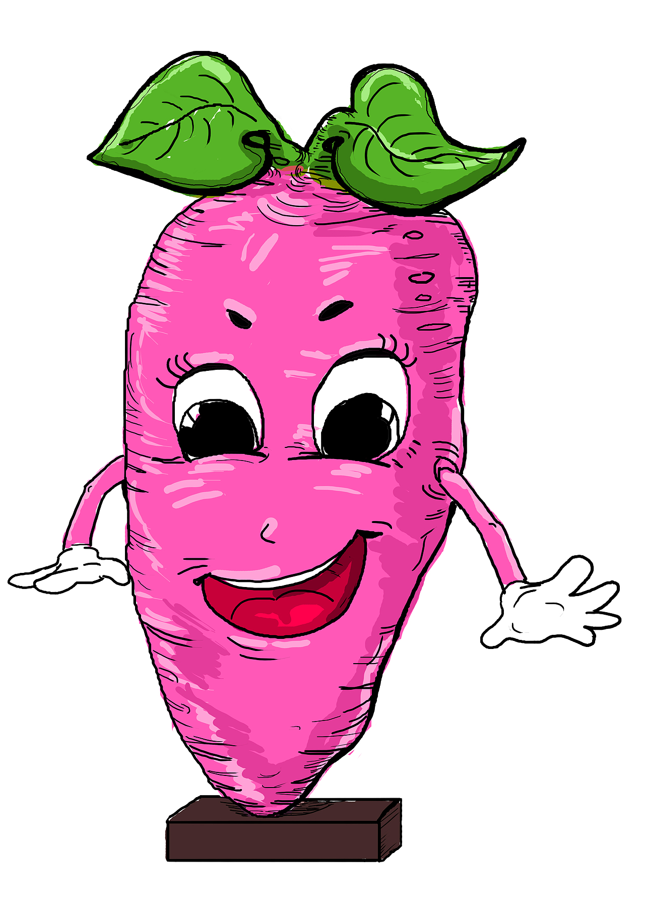 《山芋卡通雕塑》（图ZMjI4ODc0NzYw） - 其他 - 站酷设计师山林小小原创素材 - 站酷ZCOOL