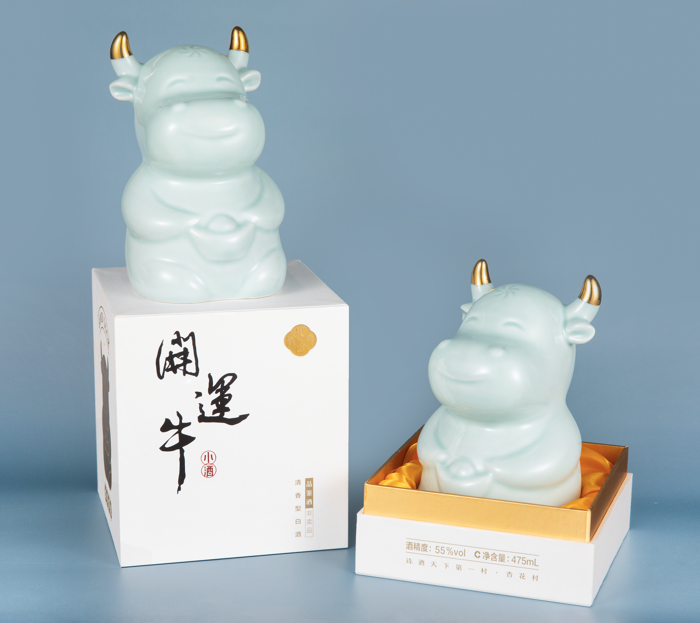 汾酒集团——开运牛生肖文化酒