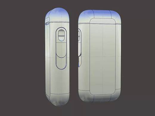 无线耳机犀牛建模