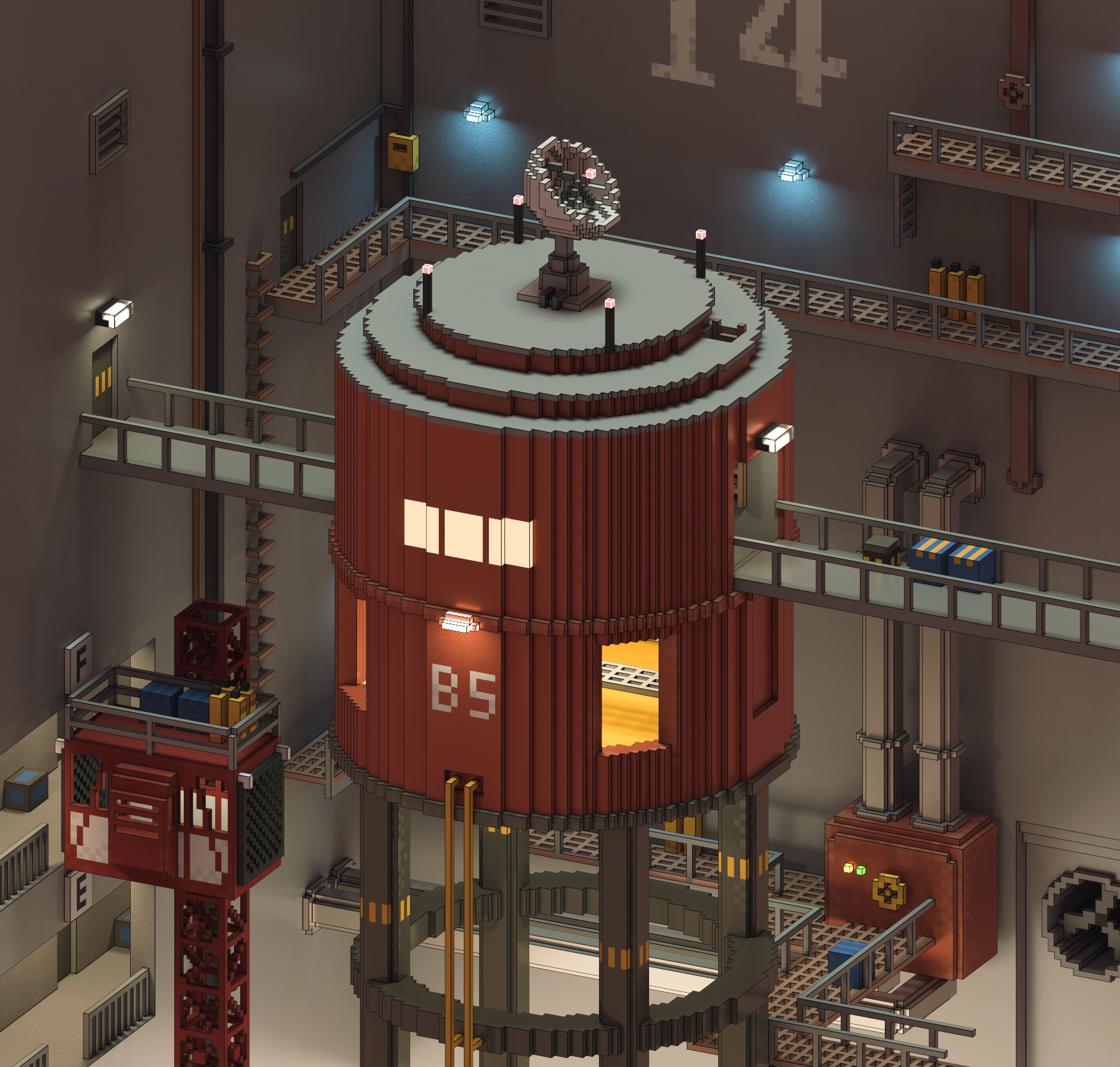 科学工厂|三维|场景|安格生 - 原创作品 - 站酷 (zcool)