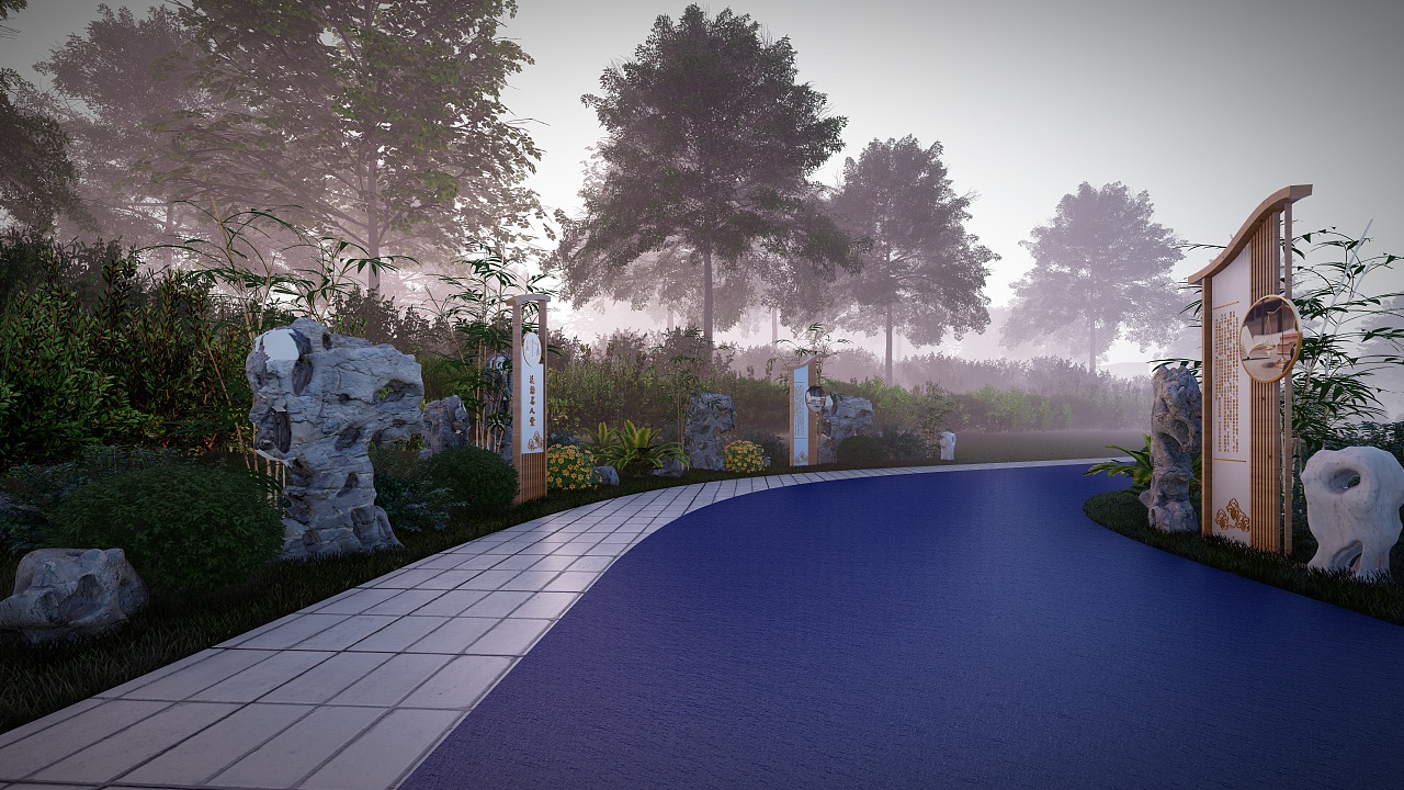 大运河法治文化园|空间|景观设计|海豚和珣子 - 原创作品 - 站酷