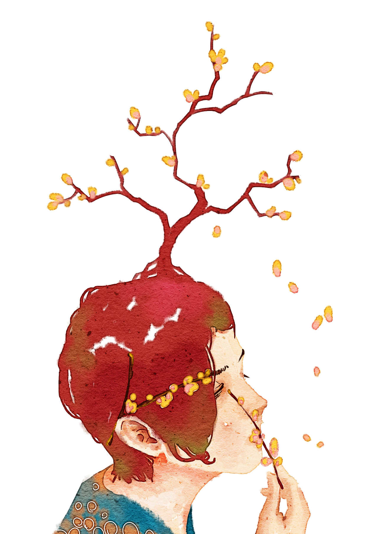 头顶长包.好呢.<br>还是.脑袋开花.好呢.