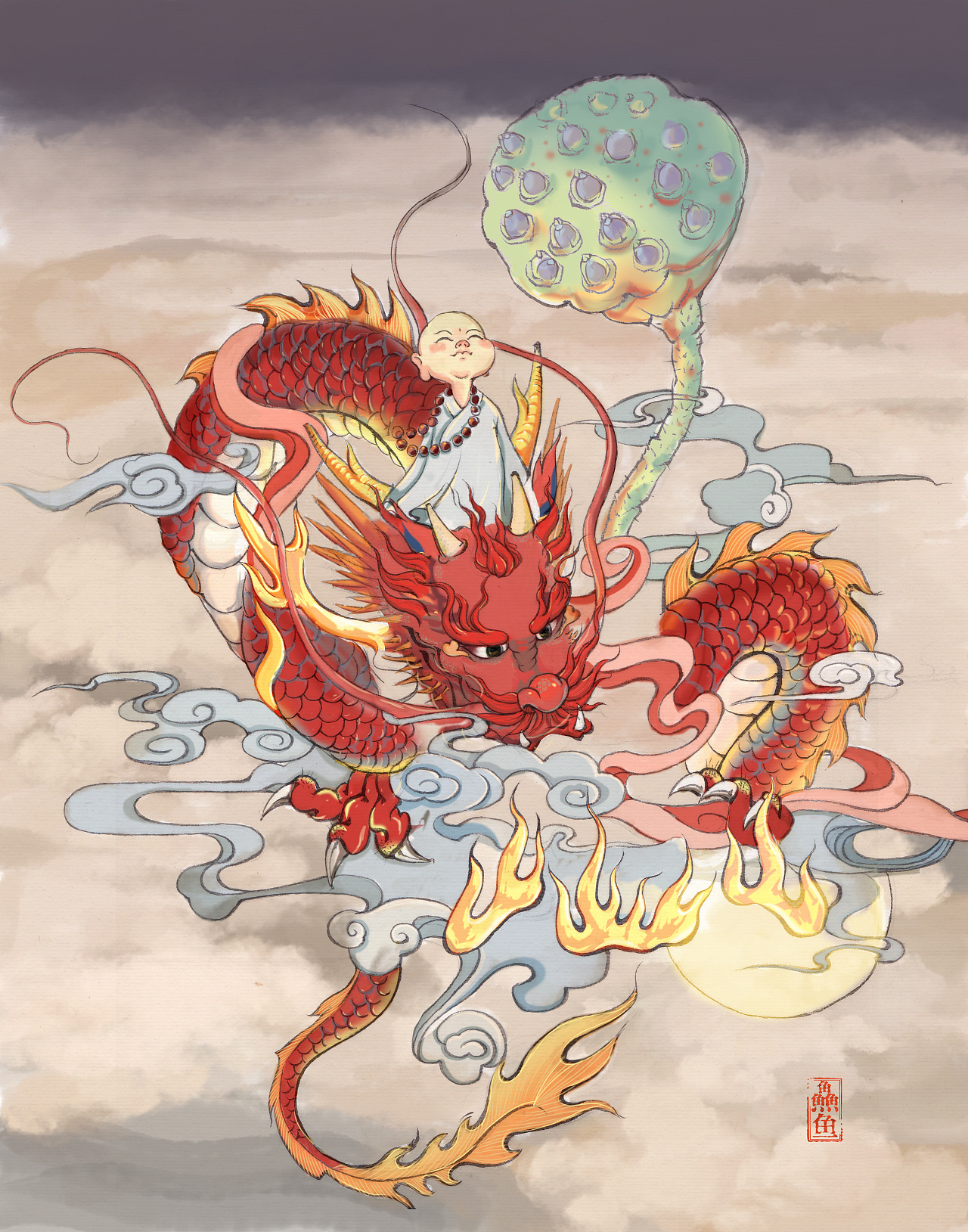 《龙·小和尚》