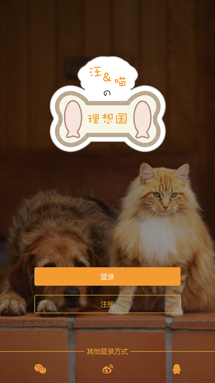 宠物APP（图ZMTAwNDMwMTYw） - APP界面 - 站酷设计师SixDieFest原创素材 - 站酷ZCOOL