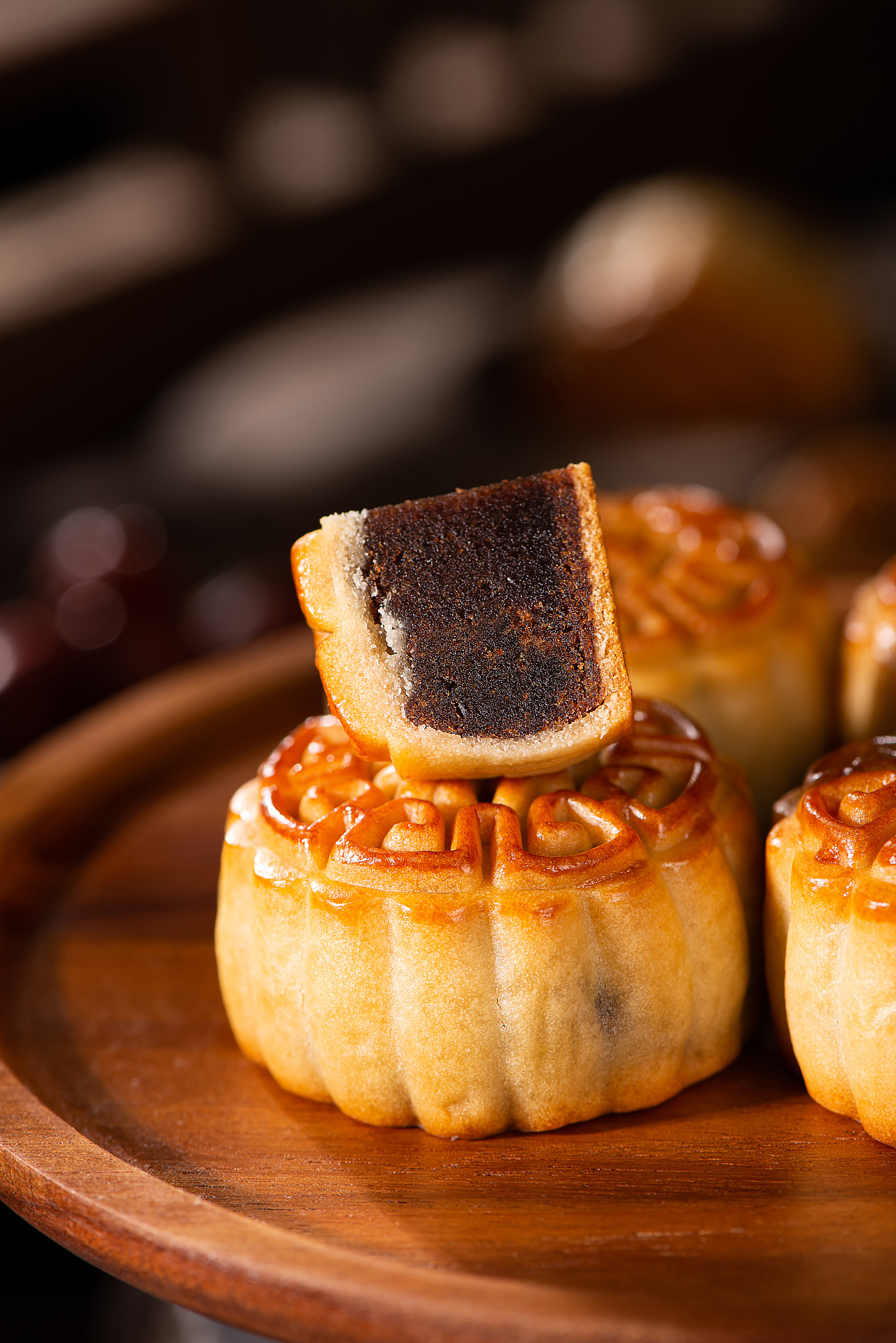 电商摄影:利男居枣蓉月饼