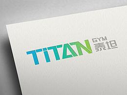 健身logo設(shè)計(jì)-泰坦健身