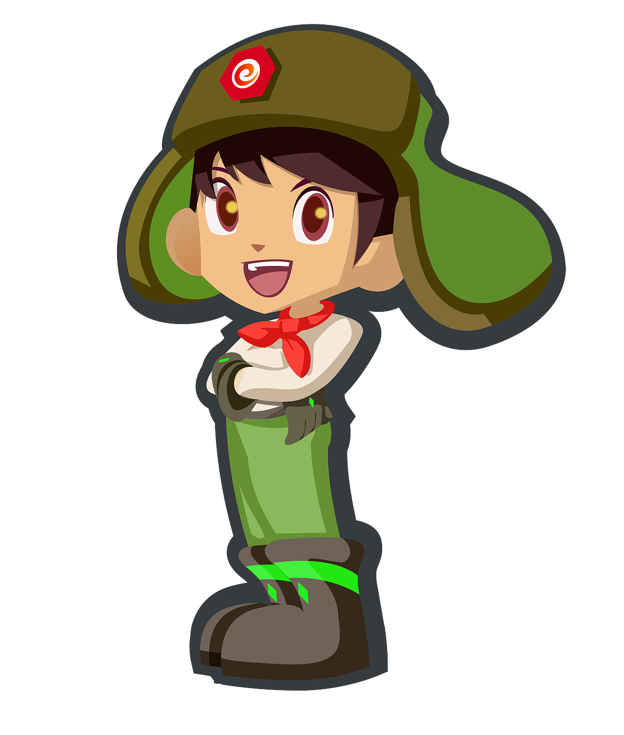 小雷锋卡通人物形象