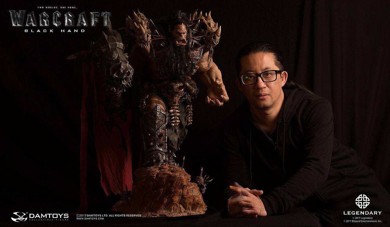 29寸史诗系列电影魔兽黑手blackhand精致雕像