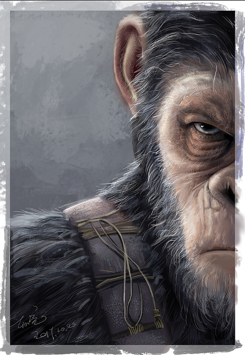 "凯撒"三小时板绘习作