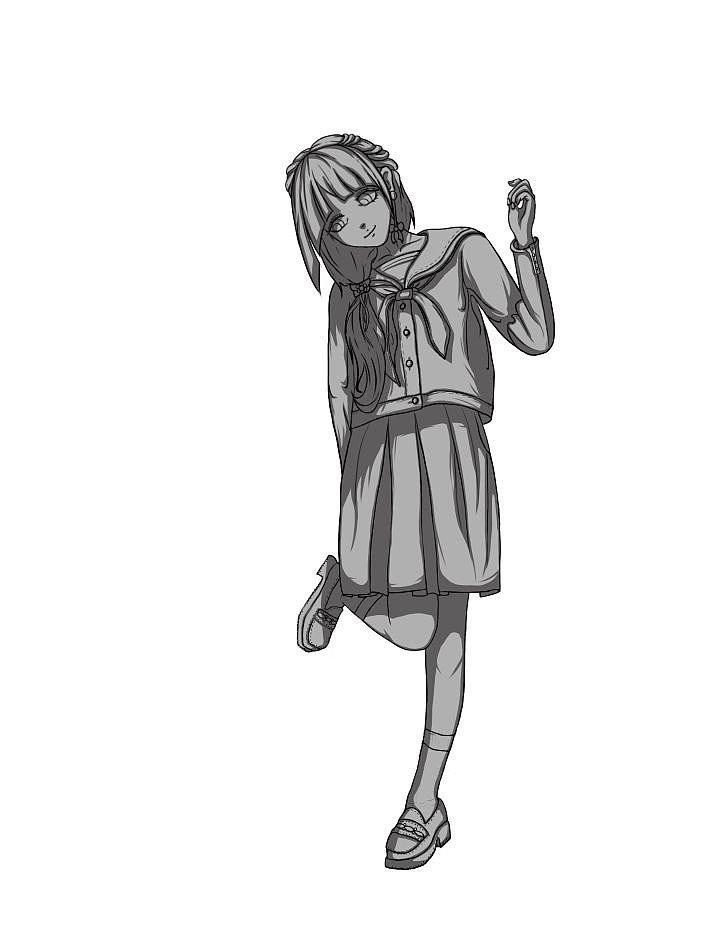 人物全身上色（图ZMzM5MDI4OTU2） - 商业插画 - 站酷设计师L玉芳原创素材 - 站酷ZCOOL