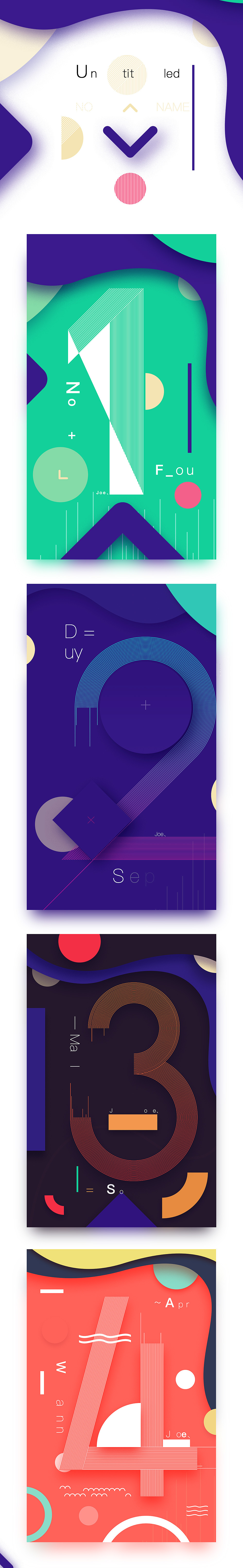 【一组数字banner】（图ZNzQwNDQyNDg=） - APP界面 - 站酷设计师傅一白原创素材 - 站酷ZCOOL