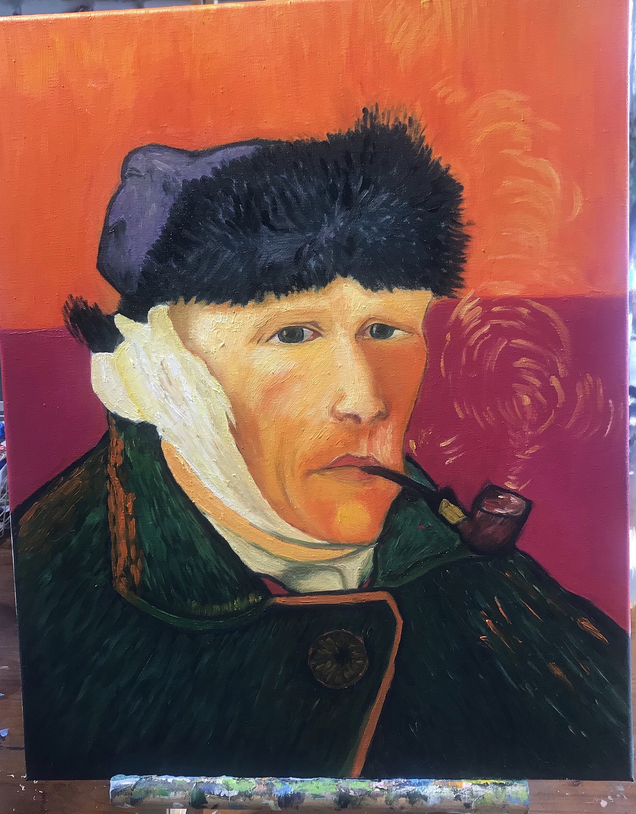 2019年部分油画临摹练习