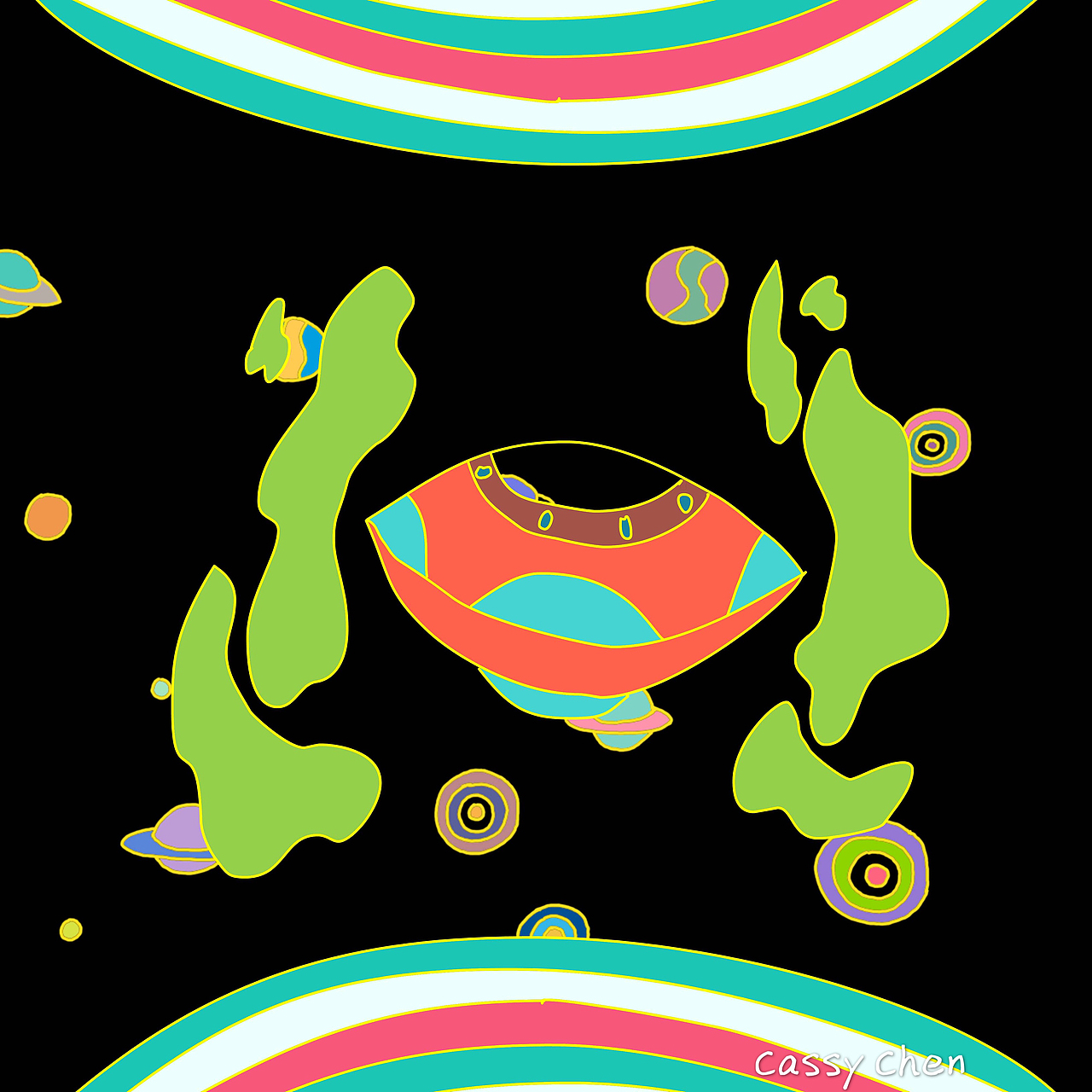 夏日心思（圖ZMTE1ODgyOTk2） - 動畫片 - 站酷設(shè)計師CassyChen原創(chuàng)素材 - 站酷ZCOOL