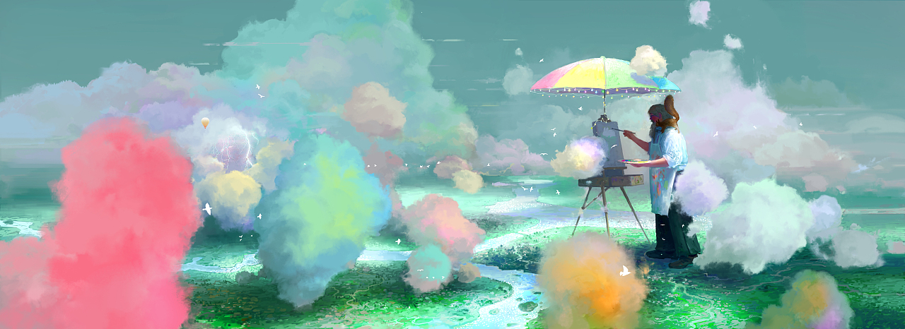 《上帝是个画家...》