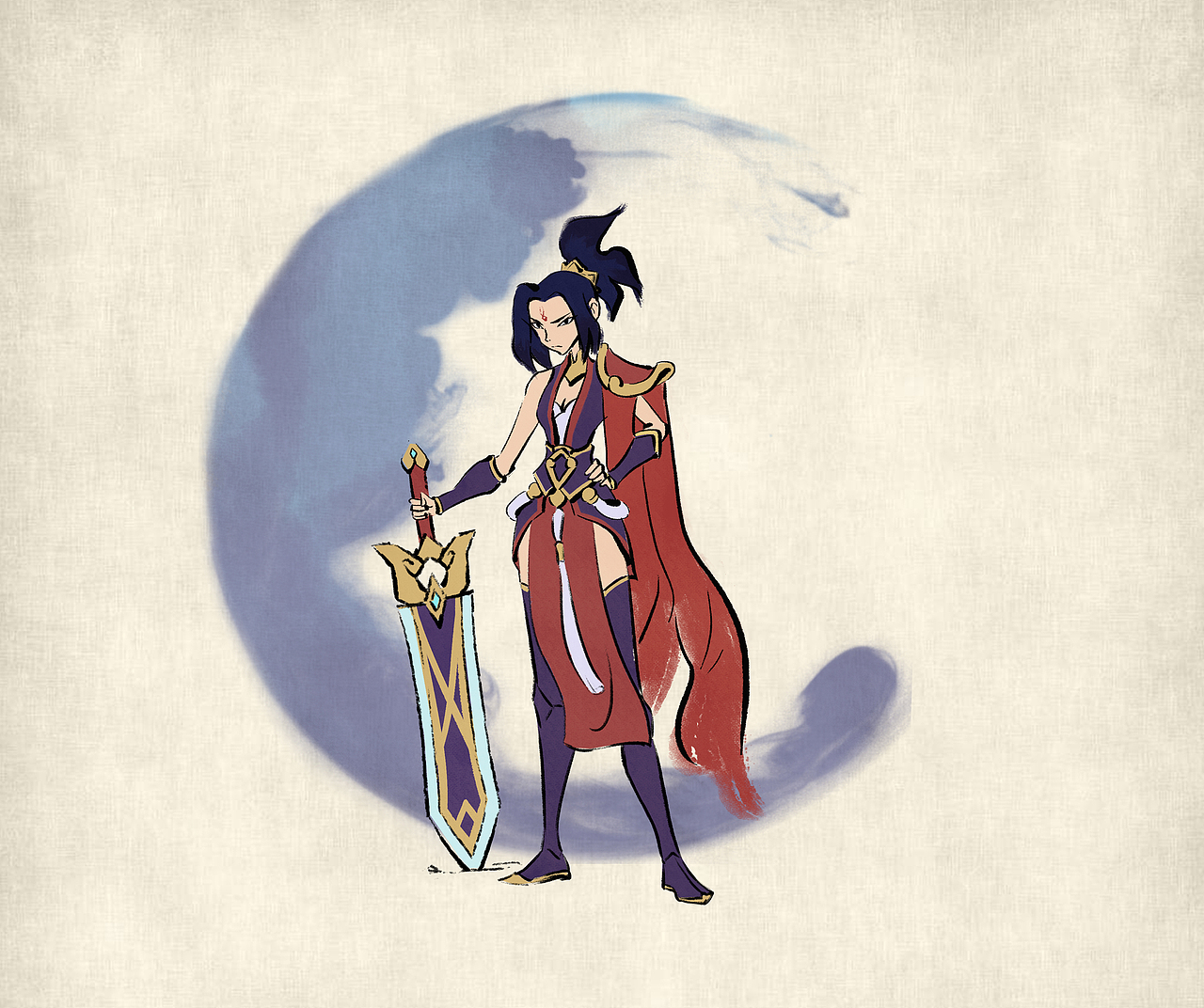 英雄联盟《玉剑传说》宣传片（图ZMTk1MDU5ODIw） - 动画片 - 站酷设计师WuhuStudio原创素材 - 站酷ZCOOL