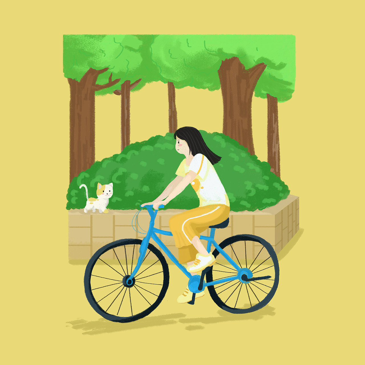 日常中的自己（圖ZMjEzOTUxNTY0） - 創(chuàng)作習作 - 站酷設計師K莫菲子原創(chuàng)素材 - 站酷ZCOOL