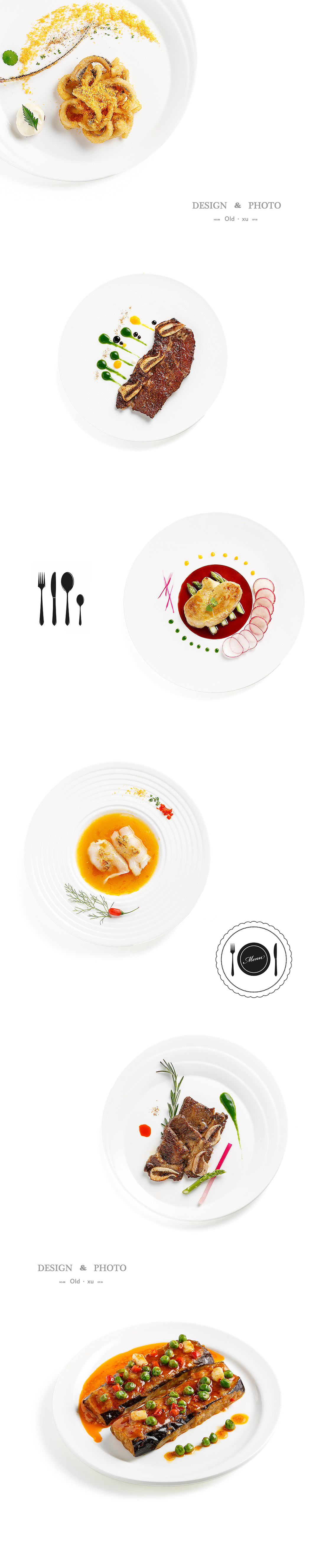 中餐食品西式摆盘（二）|摄影|产品摄影|XU_ATELIER - 原创作品 - 站酷 (ZCOOL)