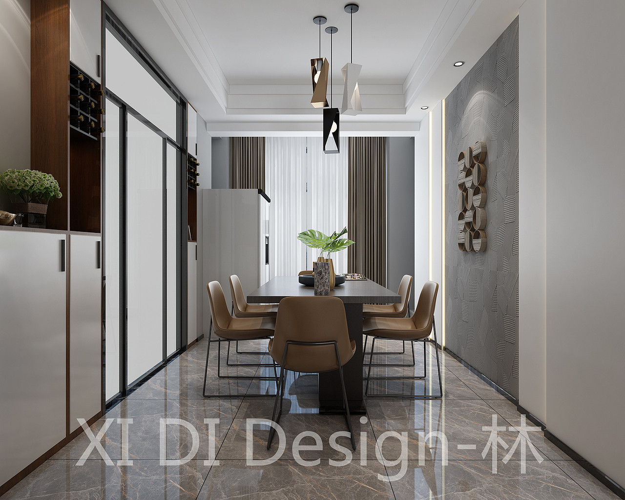 现代、现代轻奢客餐厅设计合集
