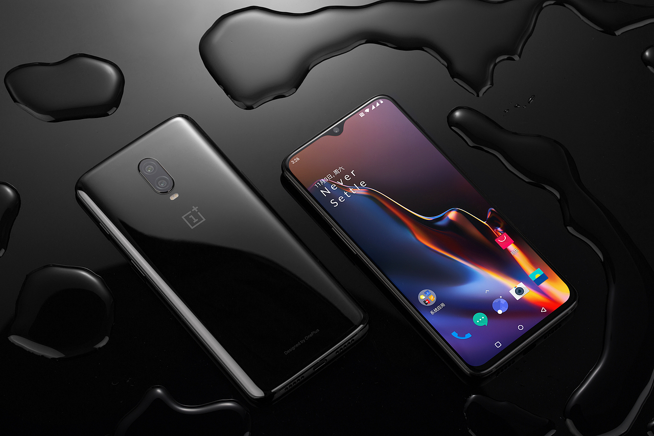 一加6T亮瓷黑图赏（图ZMjAzMTkwMTA4） - 产品摄影 - 站酷设计师宸芜原创素材 - 站酷ZCOOL