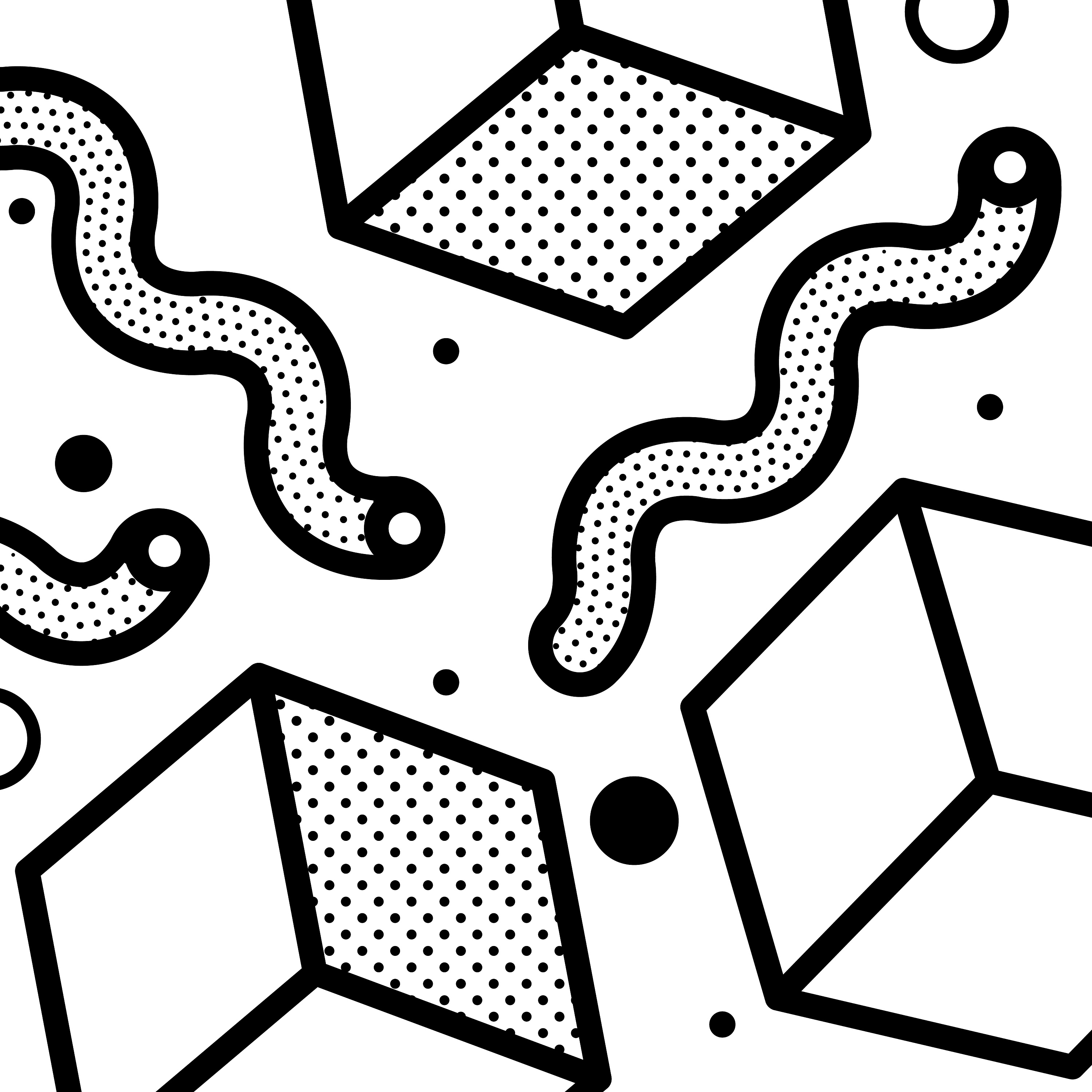 40张孟菲斯几何海报背景源文件