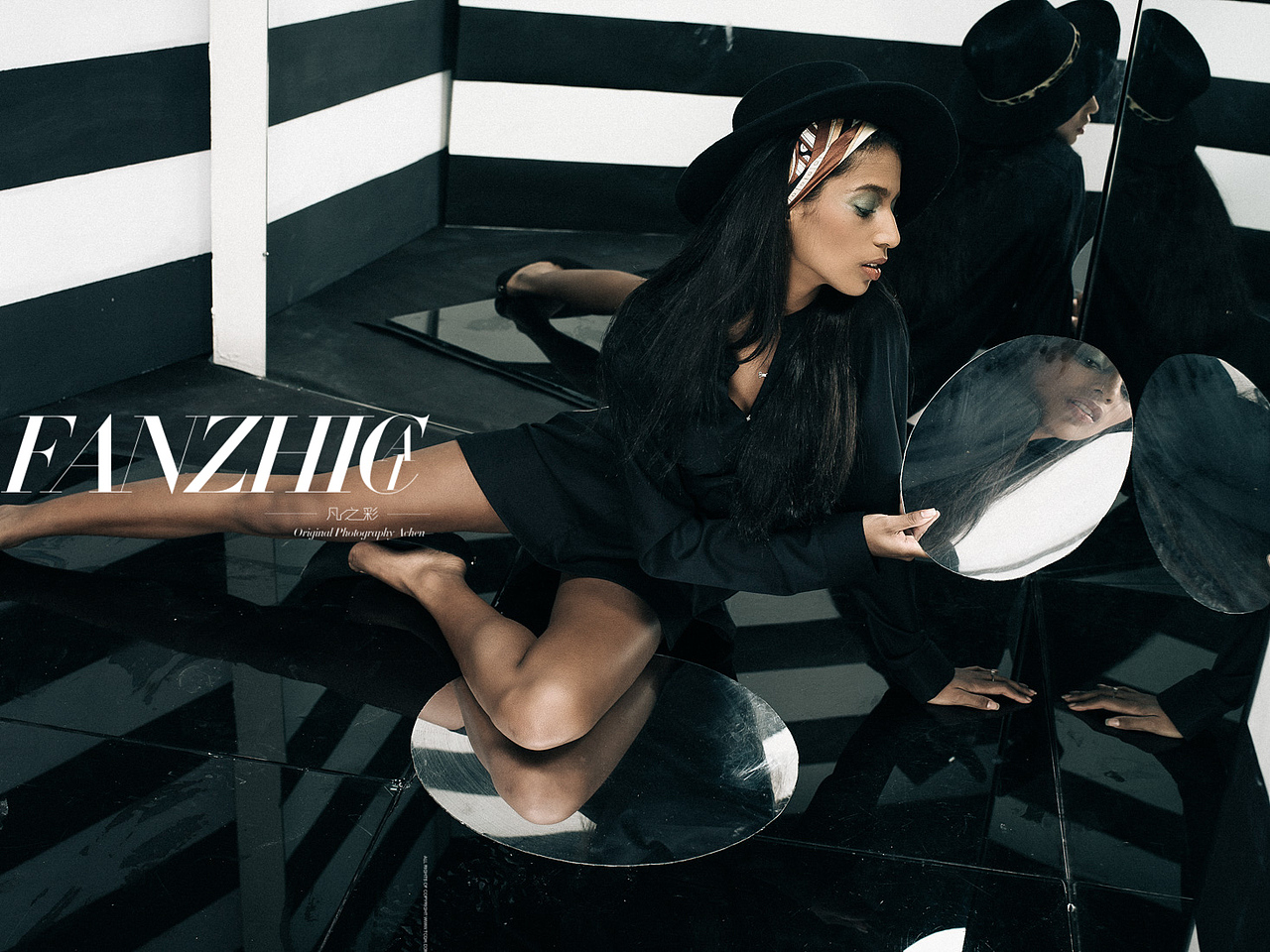 play a role/一组时尚片