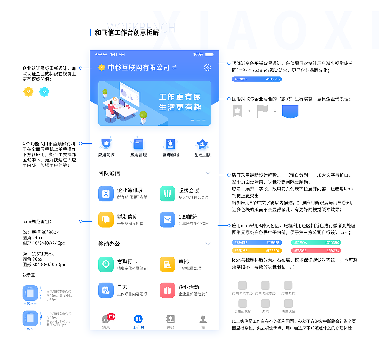 和飞信工作台改版方案解析03