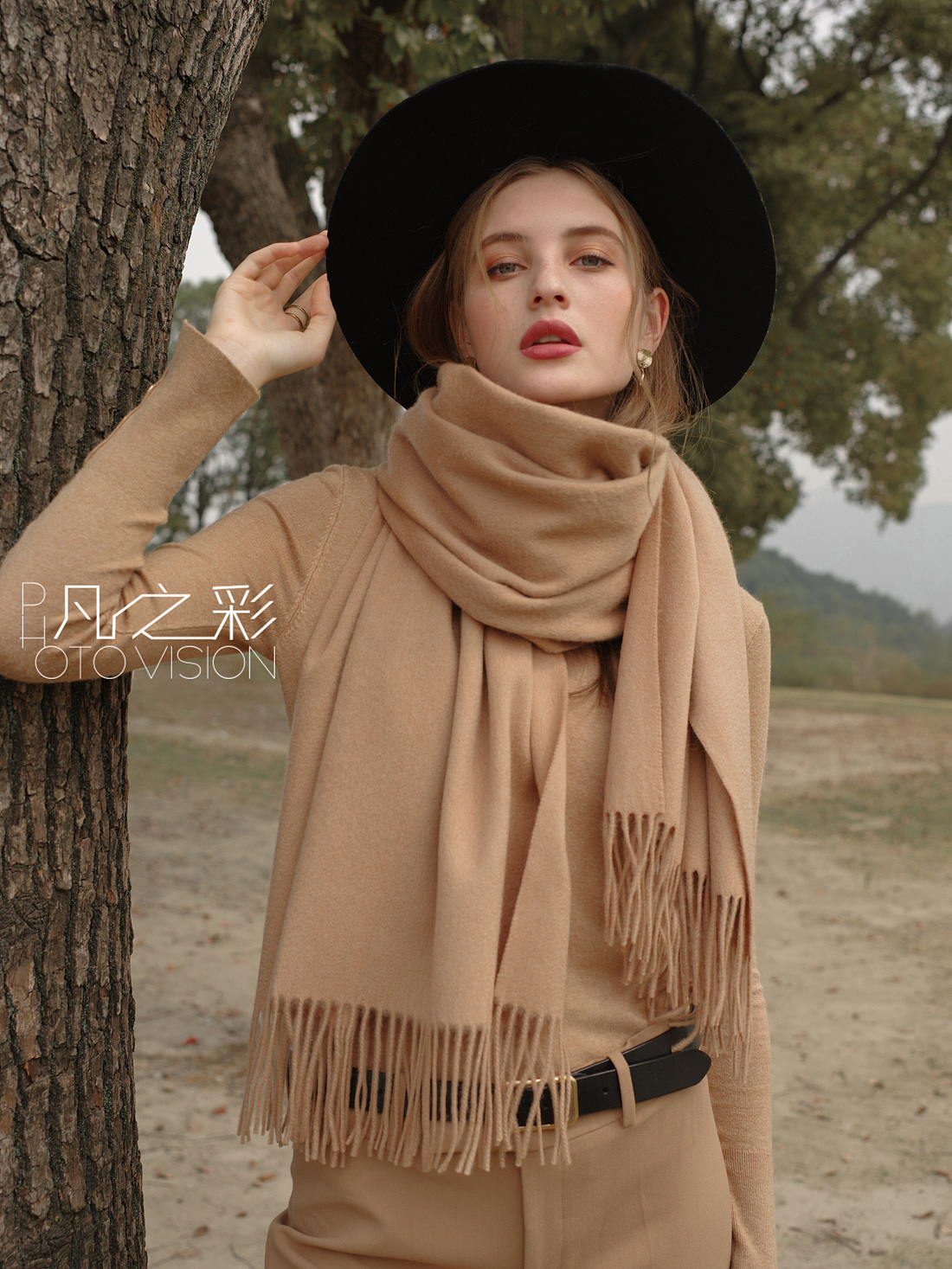 围巾大片拍摄@品牌围巾形象拍摄作品