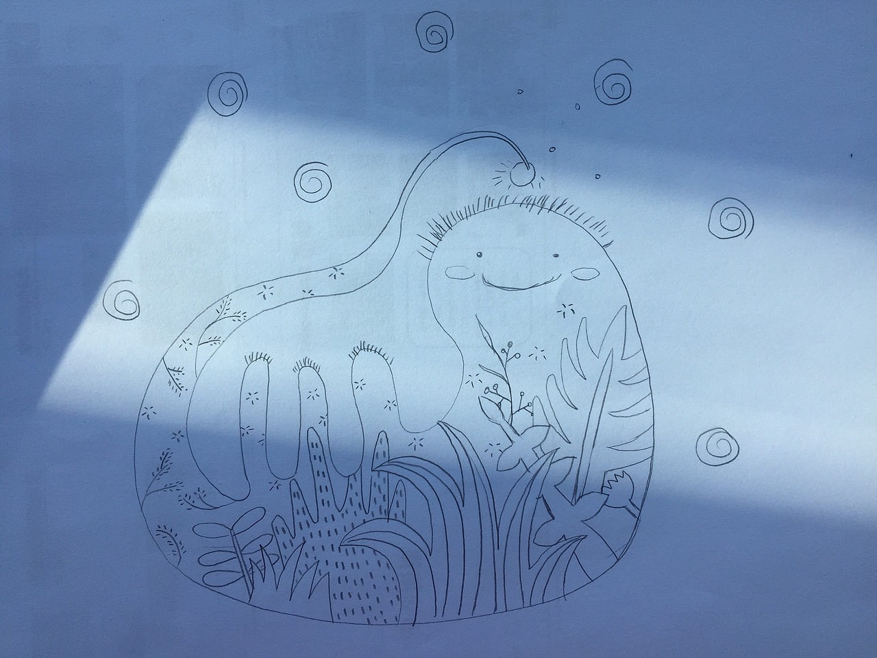 我把娃的涂鸦弄成这副样子了……（图ZMTAwOTM0NzUy） - 儿童插画 - 站酷设计师LiuLiu_菓原创素材 - 站酷ZCOOL