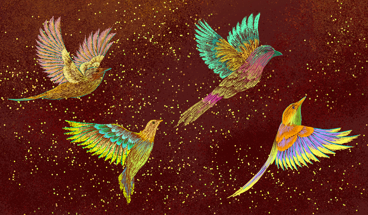 百鸟朝凤啼新春