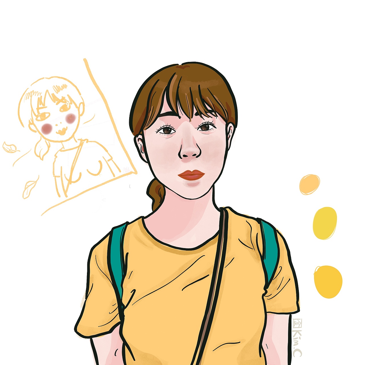 人物练习（图ZMjM0NTUyMDQ4） - 创作习作 - 站酷设计师金kimC原创素材 - 站酷ZCOOL