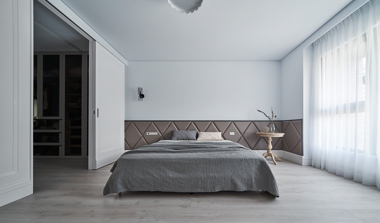 优雅蓝灰色住宅|空间|家装设计|效果图设计莉莉_原创作品-站酷(zcool)