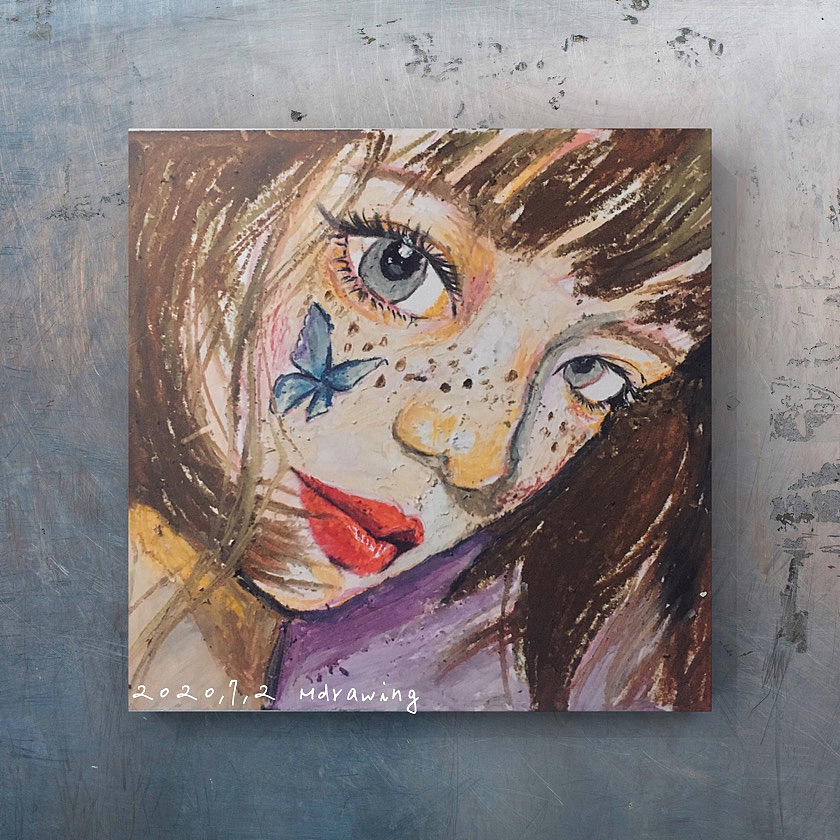 油画棒（图ZMjE1MzUyNjAw） - 艺术插画 - 站酷设计师Mdrawing原创素材 - 站酷ZCOOL
