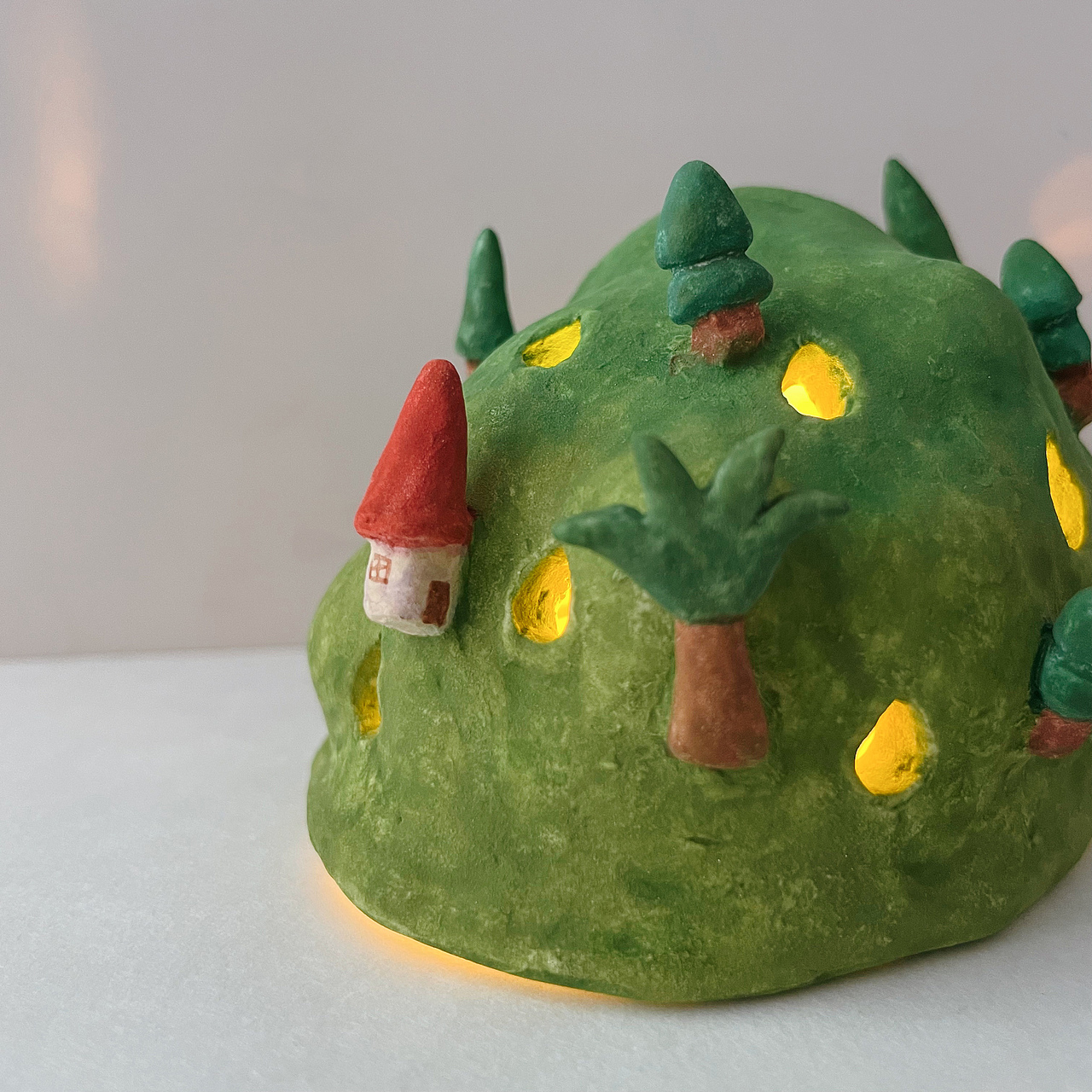 手作粘土—灯罩（图ZMzAzMjEwNzI4） - 其他手工艺 - 站酷设计师肉干蛋原创素材 - 站酷ZCOOL