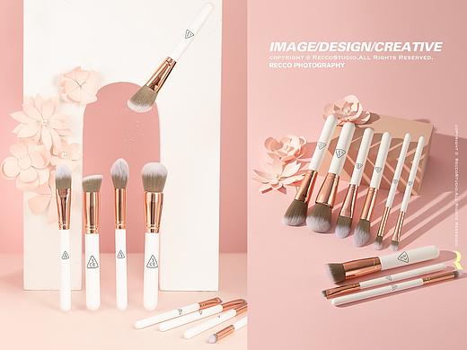 Recco | 3cE 化妆刷 美妆工具 静物产品电商摄影