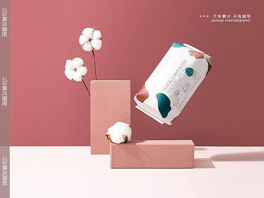 洗脸巾摄影丨简木视觉 × 棉柔巾湿纸巾 产品静物拍摄