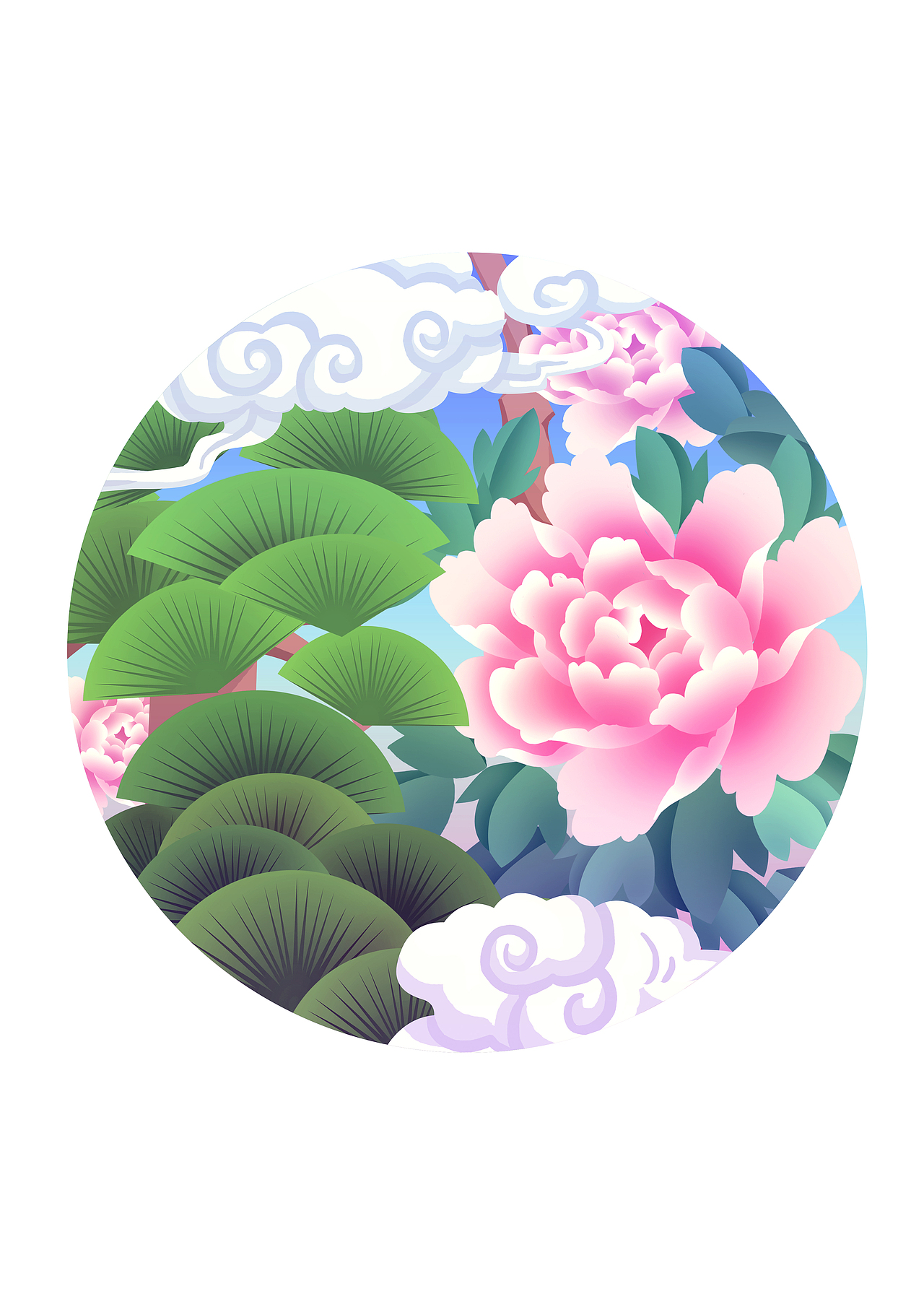 扁平化成语装饰画(包含实物展示)(图ZODA2MDkwODQ=) - 商业插画 - 站酷设计师悠悠漫心原创素材 - 站酷ZCOOL